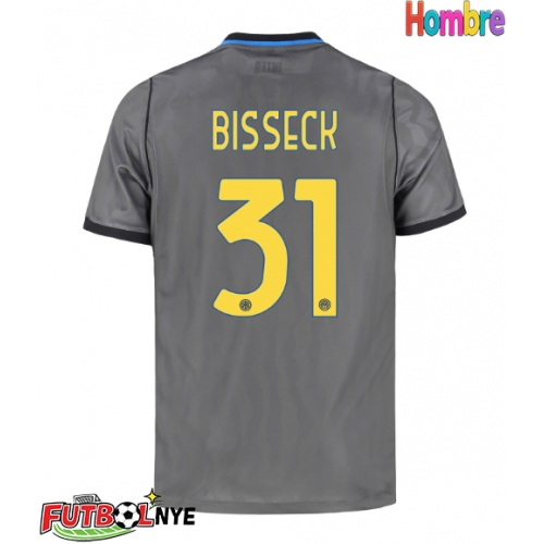 Camiseta Inter Milan Yann Bisseck #31 Tercera Equipación 2026-27 manga corta